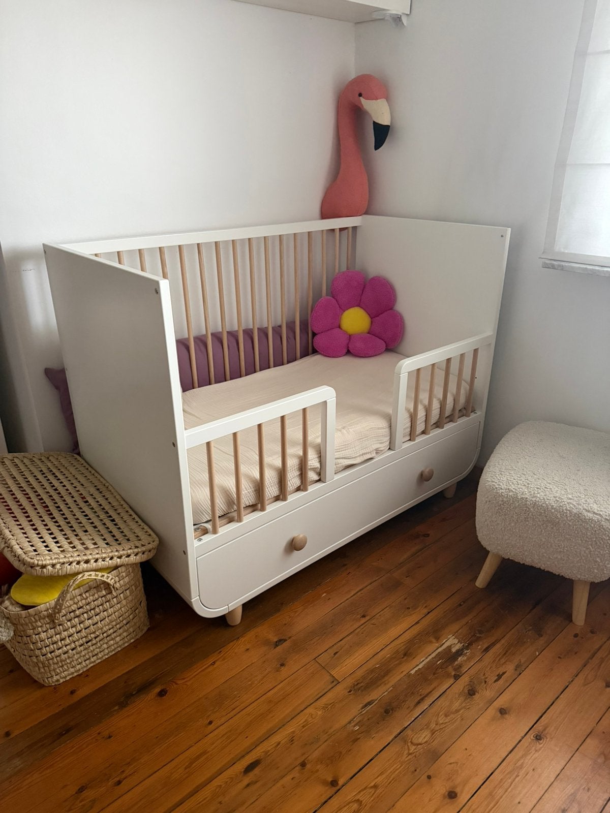 Babybed - meegroeibedje, Ophalen, Zo goed als nieuw