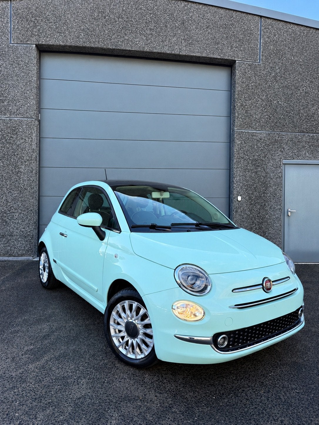 Fiat 500 Latte menta 1.2 benzine, Autos, Achat, Euro 6, Boîte manuelle, Particulier