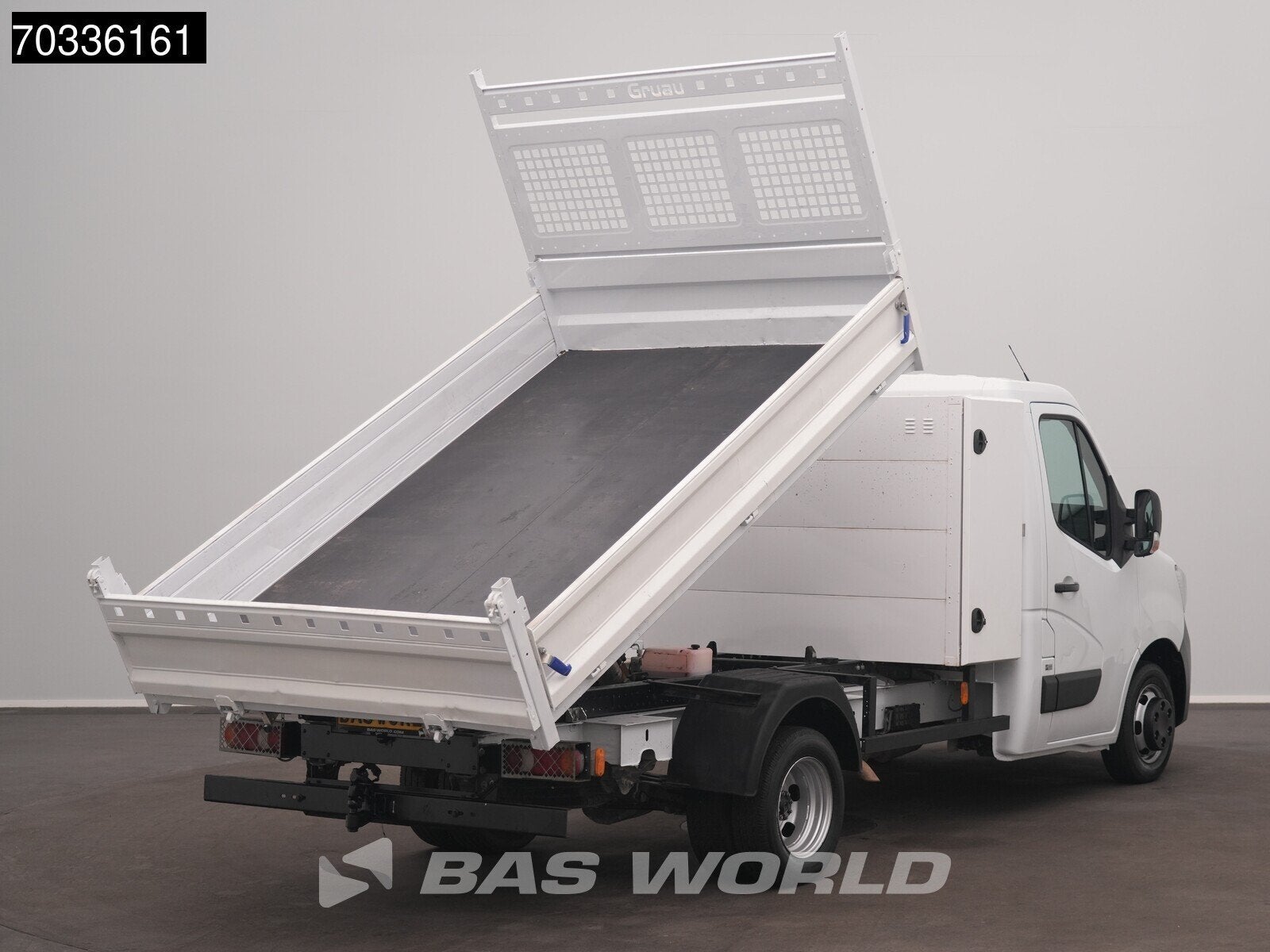 Renault Master 130PK Kipper Dubbellucht Kist Airco 3,5t Trek, Autos, Achat, Euro 6, Entreprise, 3 places
