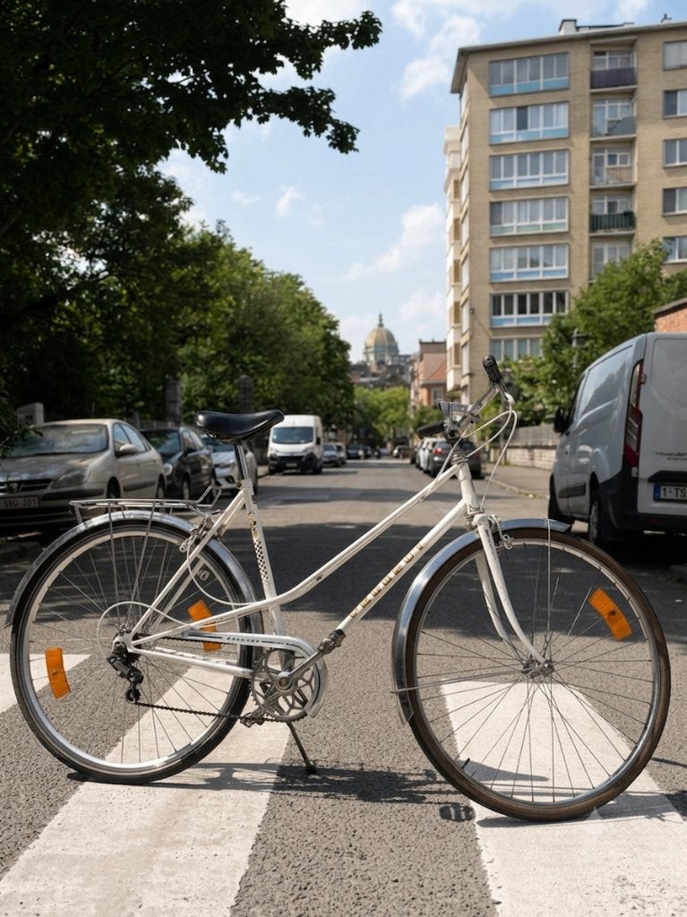 Vélo Vintage Peugeot Mixte – 1980s Classic (Fully Restored), Vélos & Vélomoteurs, Frein sur jante, Années 60 ou plus récent, Peugeot