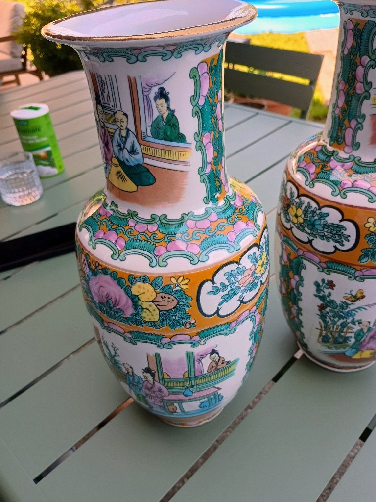 Chinese vaas, Ophalen