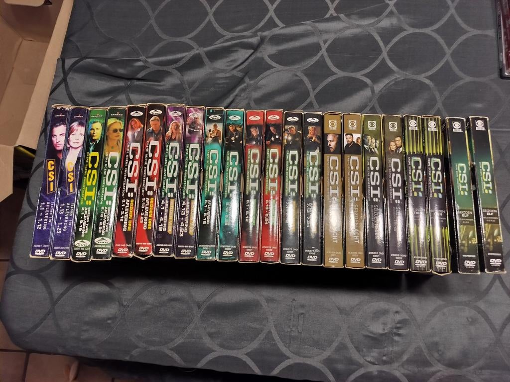 Dvd boxen van CSI - 9 seizoenen, Cd's en Dvd's, Ophalen of Verzenden, Gebruikt, Boxset