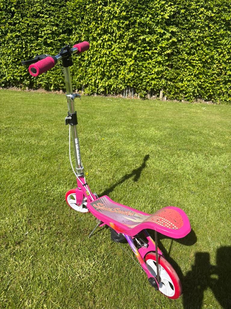 Spacescooter, Ophalen, Gebruikt