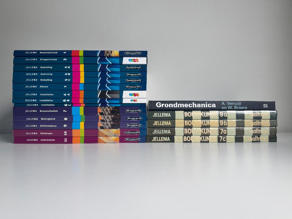 Bouwkunde boeken, Boeken, Schoolboeken, Gelezen, Overige vakken, Verzenden, Diverse auteurs
