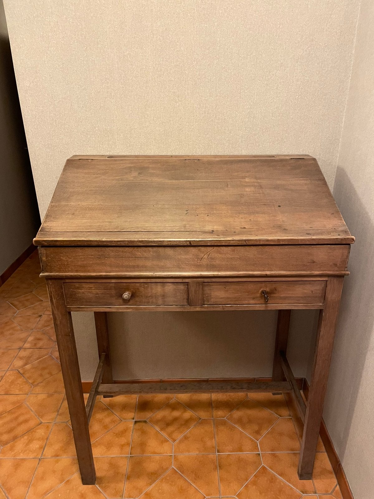 Mooie gerstaureerde secretaire, Antiek en Kunst, Ophalen