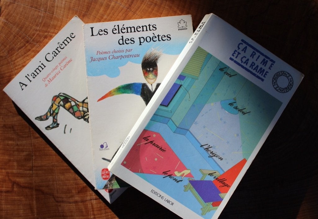3 incontournables recueils de poèmes, Livres, Enlèvement ou Envoi, Utilisé, Divers auteurs, Plusieurs auteurs