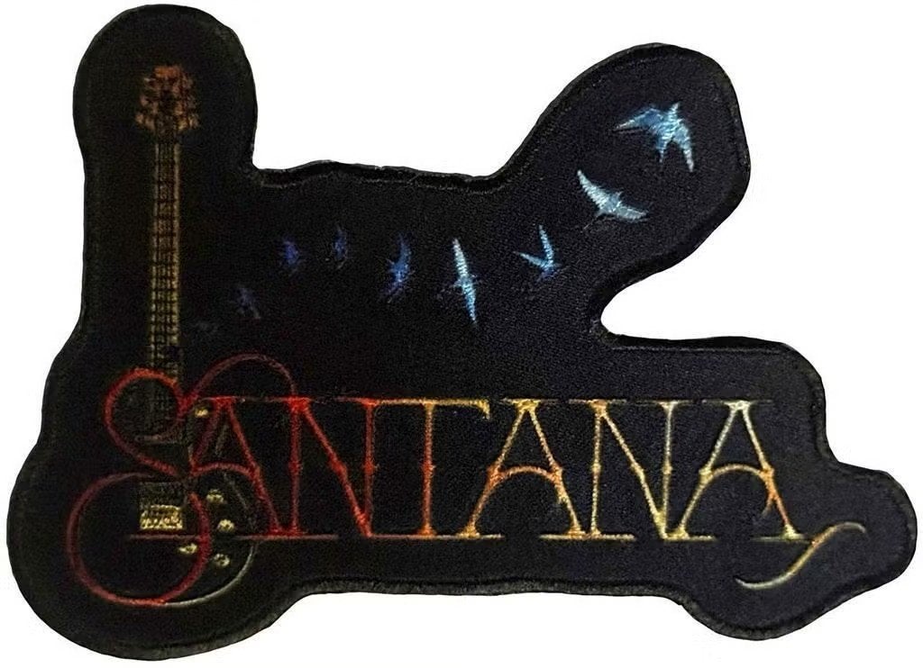 Santana - Guitar + Birds - patch officiële merchandise, Ophalen of Verzenden, Nieuw