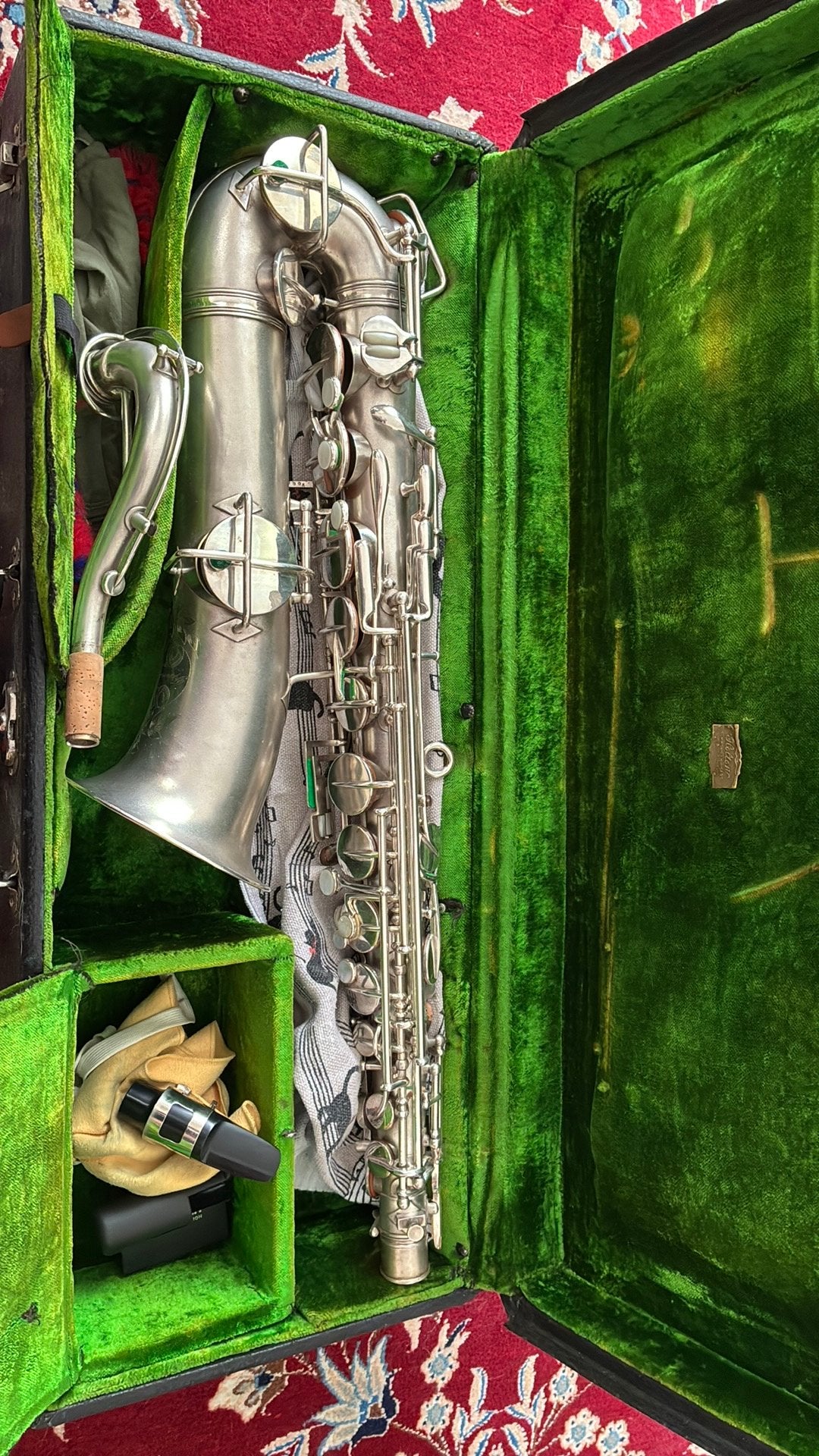 1923 C-C Melody saxofoon, Muziek en Instrumenten, Blaasinstrumenten | Saxofoons, Ophalen, Zo goed als nieuw