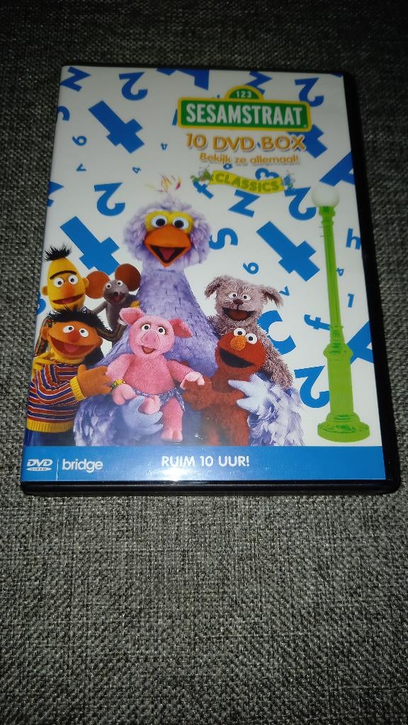 DVD box Sesamstraat, Cd's en Dvd's, Dvd's | Kinderen en Jeugd, Gebruikt, Dieren, Ophalen of Verzenden