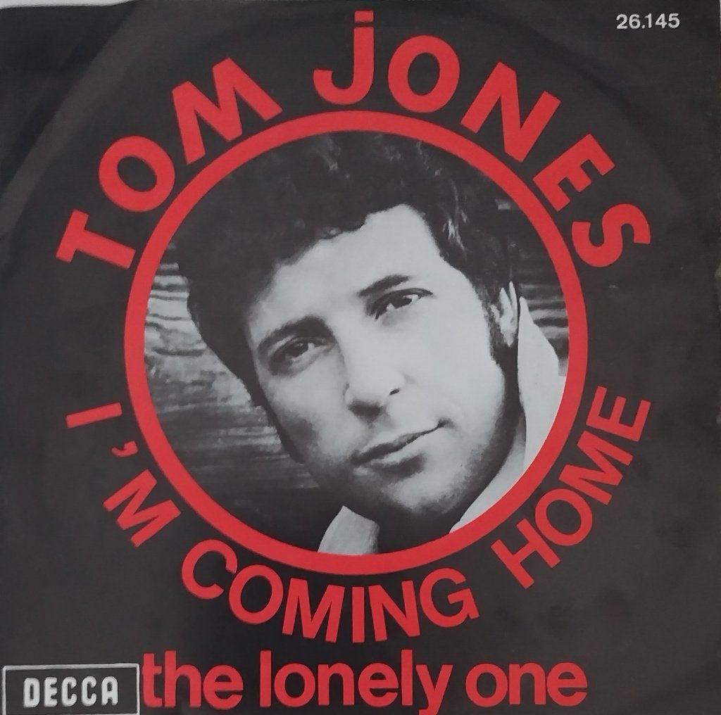 Tom Jones - I'm coming home, Enlèvement ou Envoi, 7 inch, Comme neuf, Pochette photo