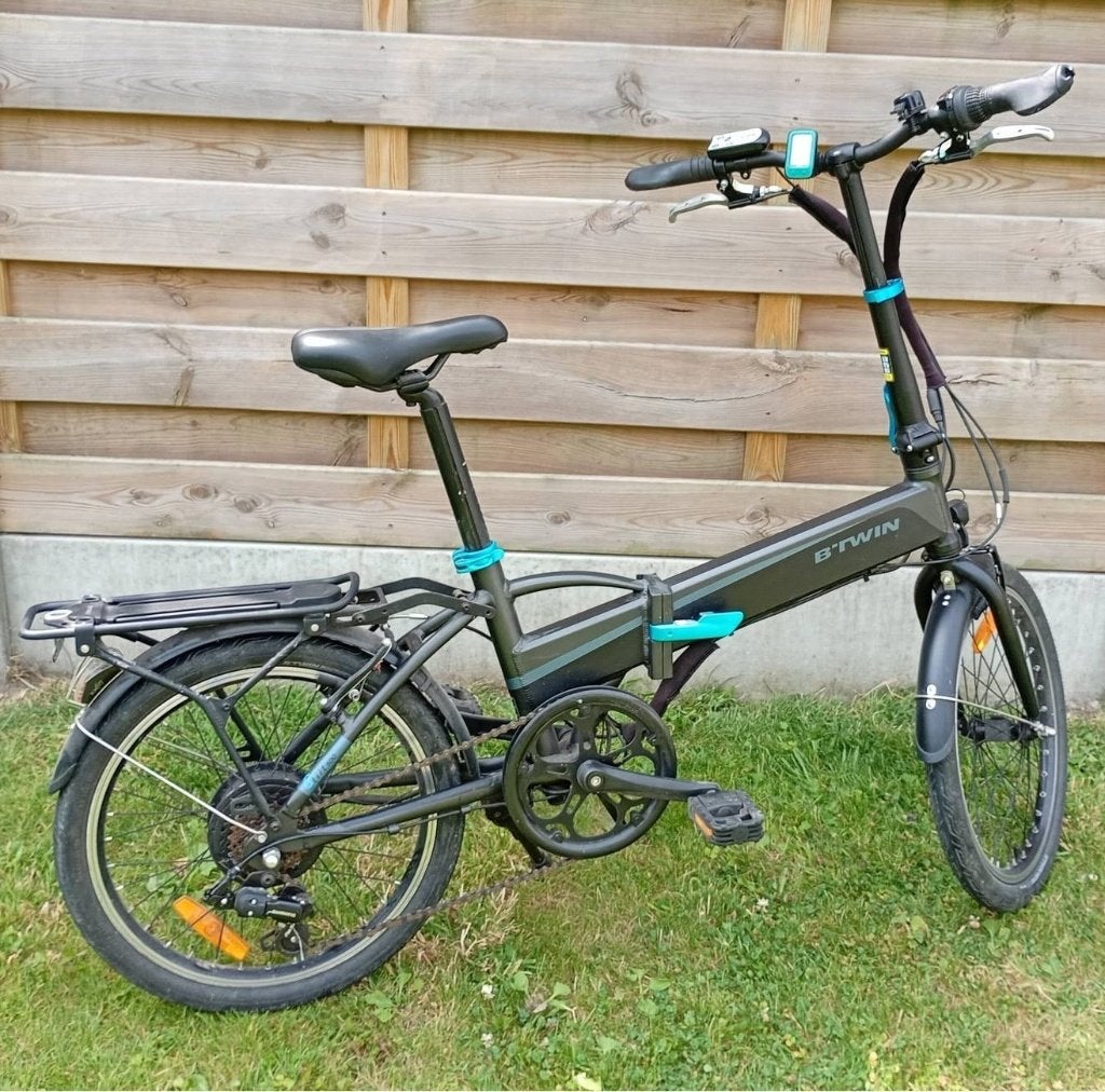 Plooifiets BTWIN 500, Fietsen en Brommers, Elektrische fietsen, Ophalen, Zo goed als nieuw