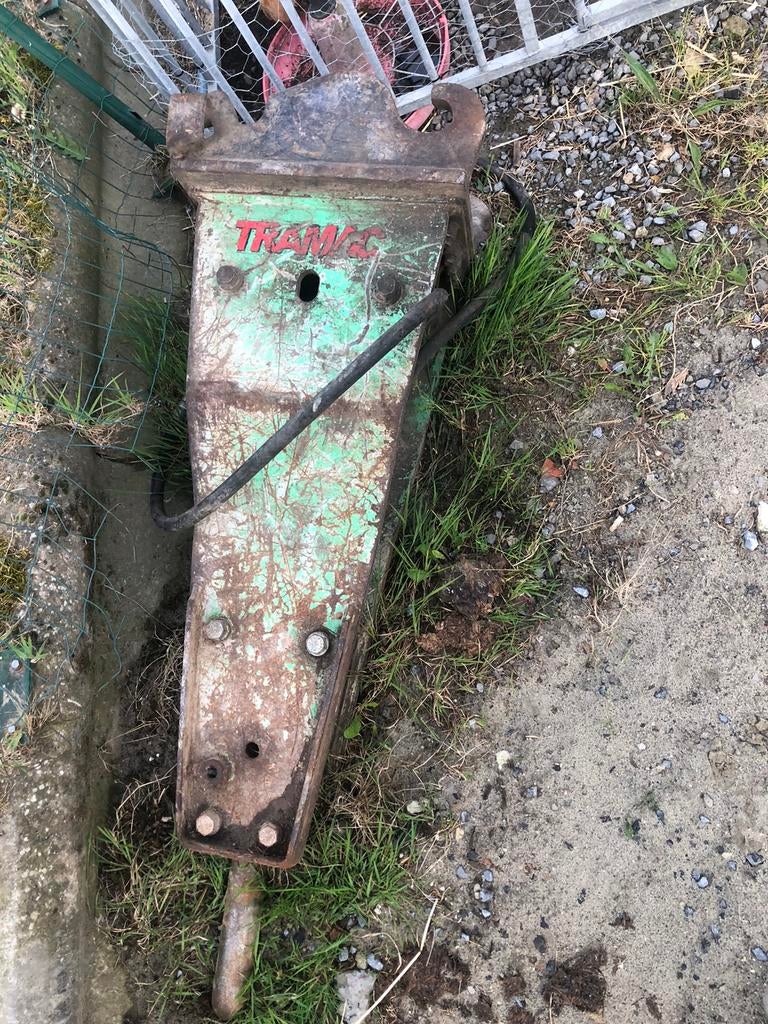 Schieter montabert tramac, Ophalen