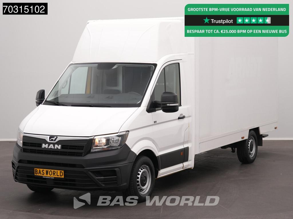 MAN TGE 3.100 Bakwagen Verkoopwagen Foodtruck Meubelbak Koff, Stof, Gebruikt, Euro 6, 4 cilinders