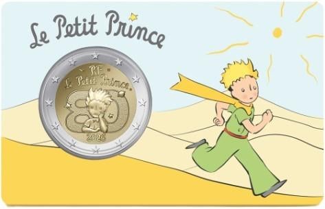 2 euros France 2026 Le Petit Prince CC Désert, Enlèvement ou Envoi, France, 2 euros