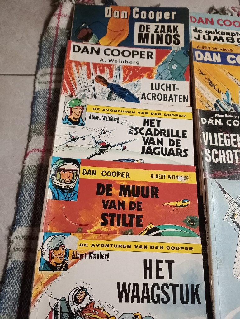 Dan Cooper strips, Boeken, Meerdere stripboeken, Ophalen of Verzenden, Gelezen