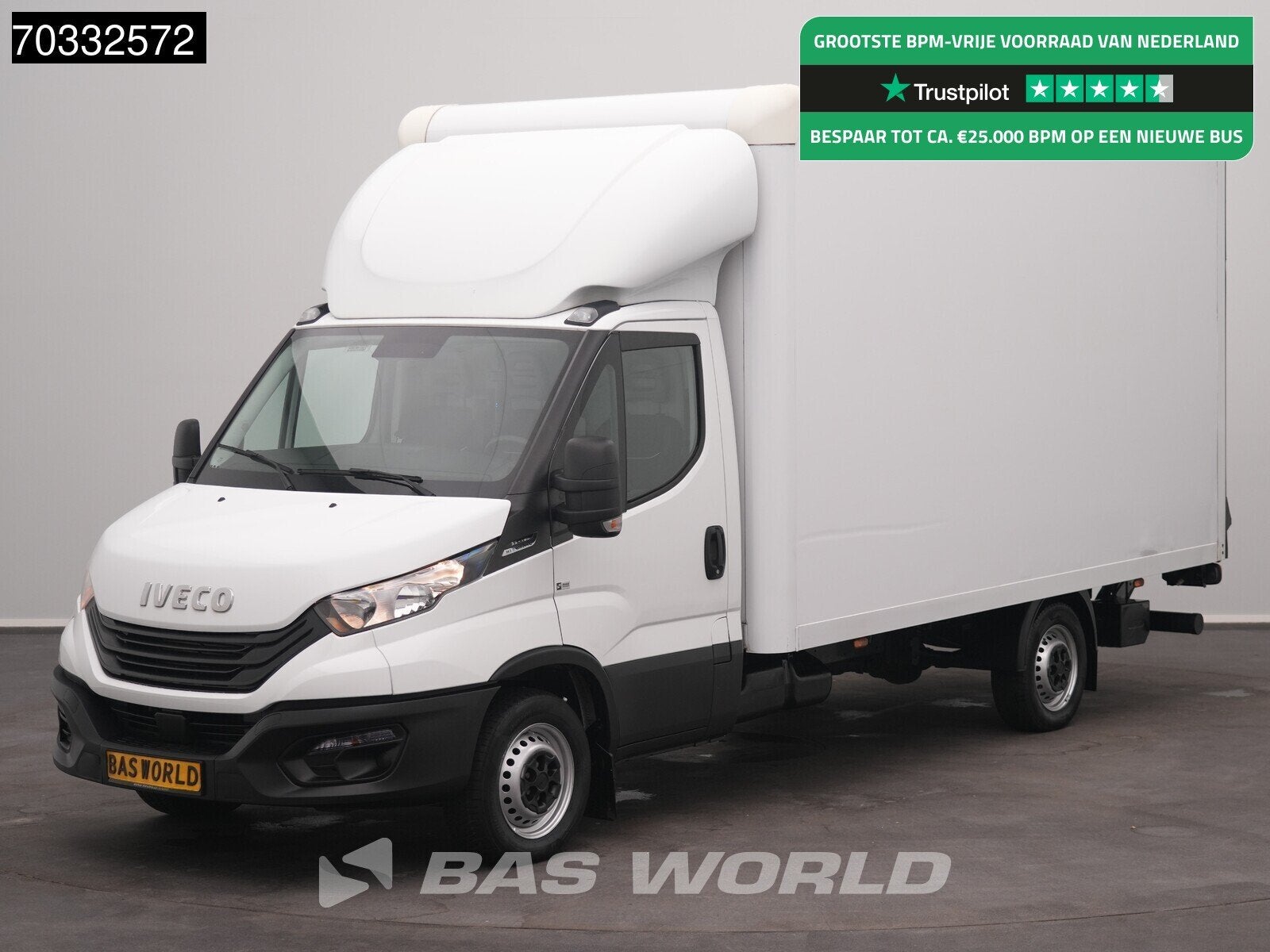 Iveco Daily 35S16 Automaat Laadklep Airco Hi-Connect Camera, Automaat, Stof, Gebruikt, Euro 6