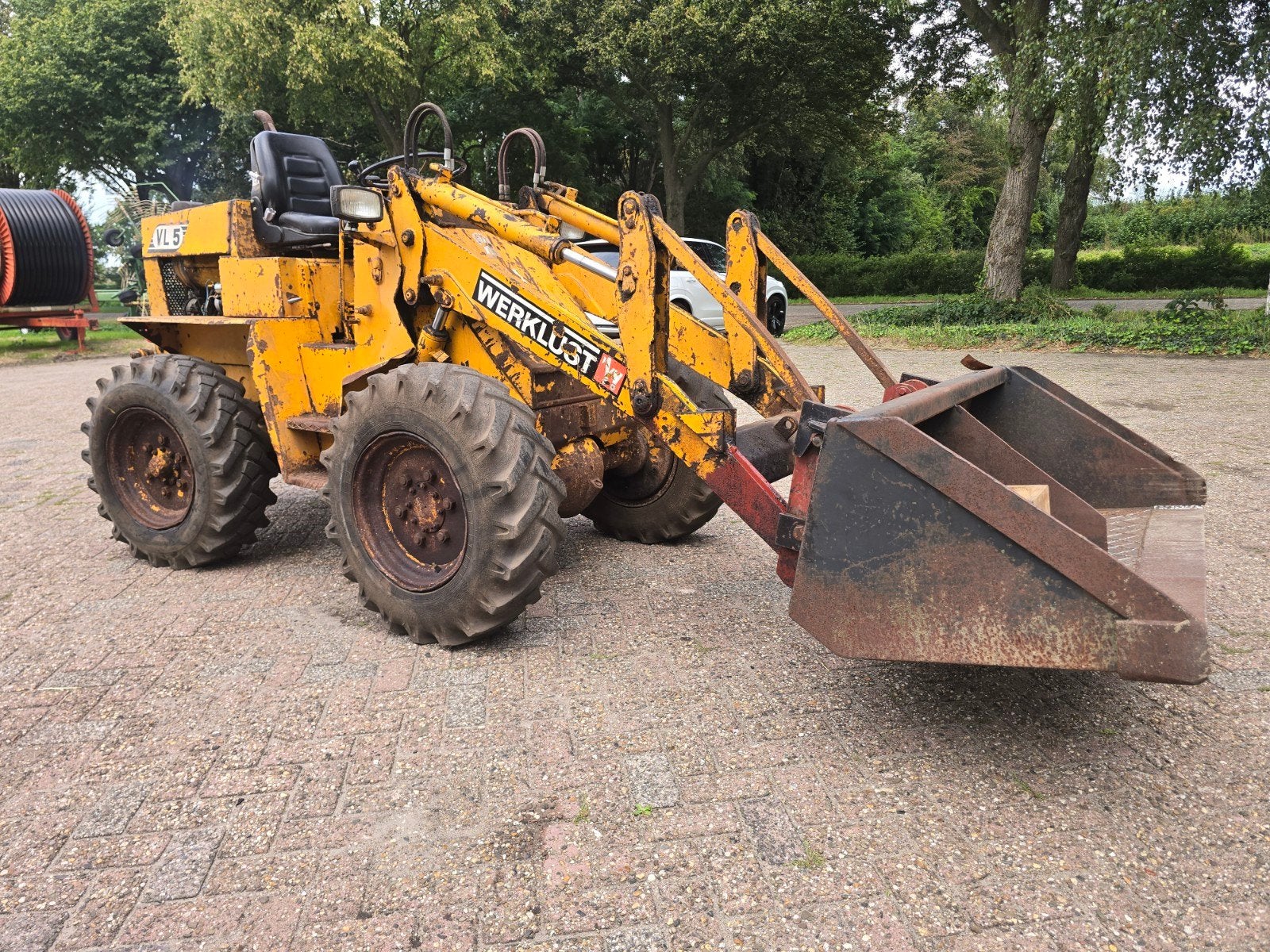 werklust Shovel, Enlèvement ou Envoi, Chargeuse sur pneus ou Chouleur