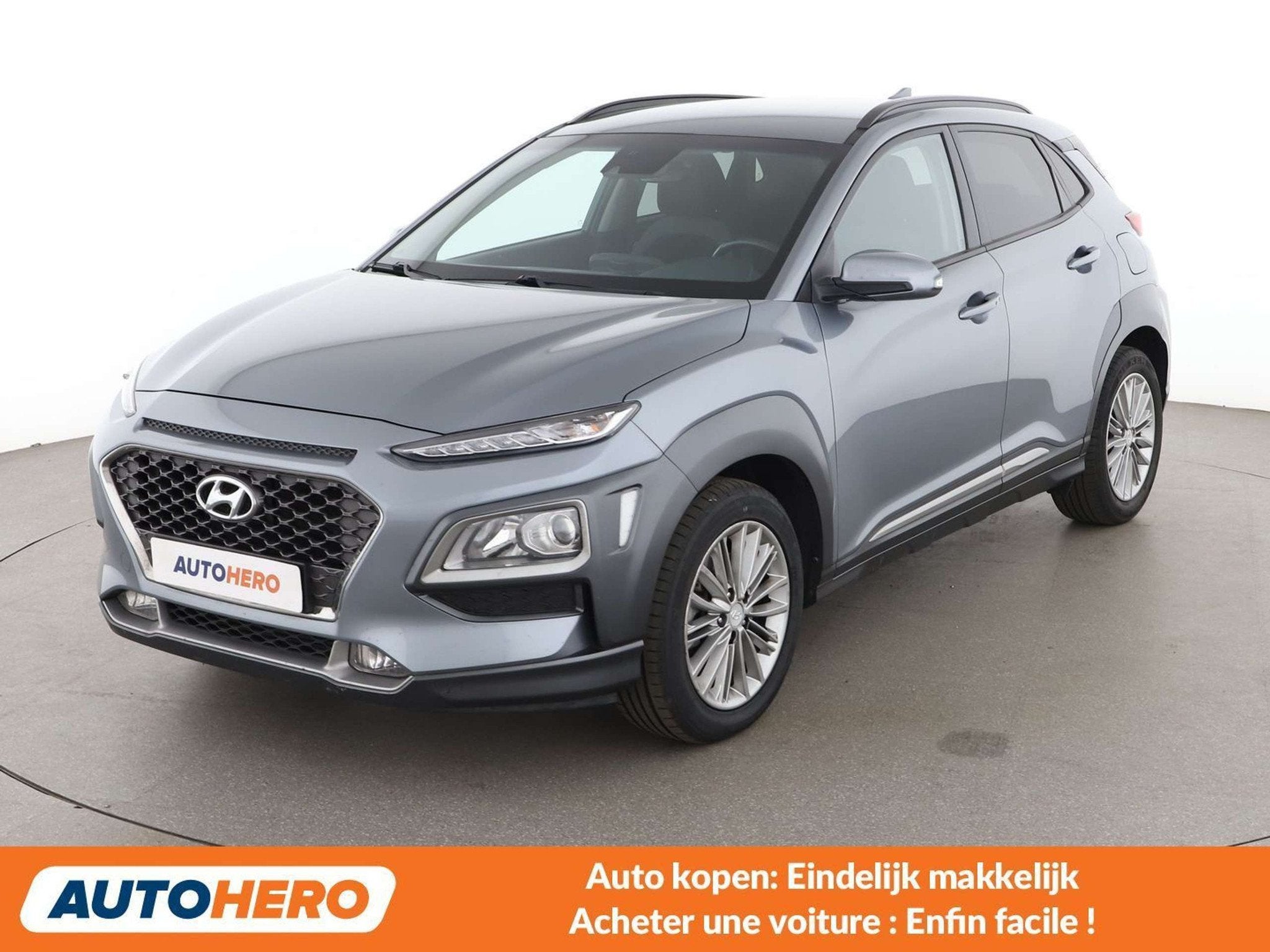 Hyundai KONA 1.6 TGDI Iron Man Edition 2WD (bj 2019), Auto's, Hyundai, Stof, Gebruikt, 164 g/km, 5 deurs