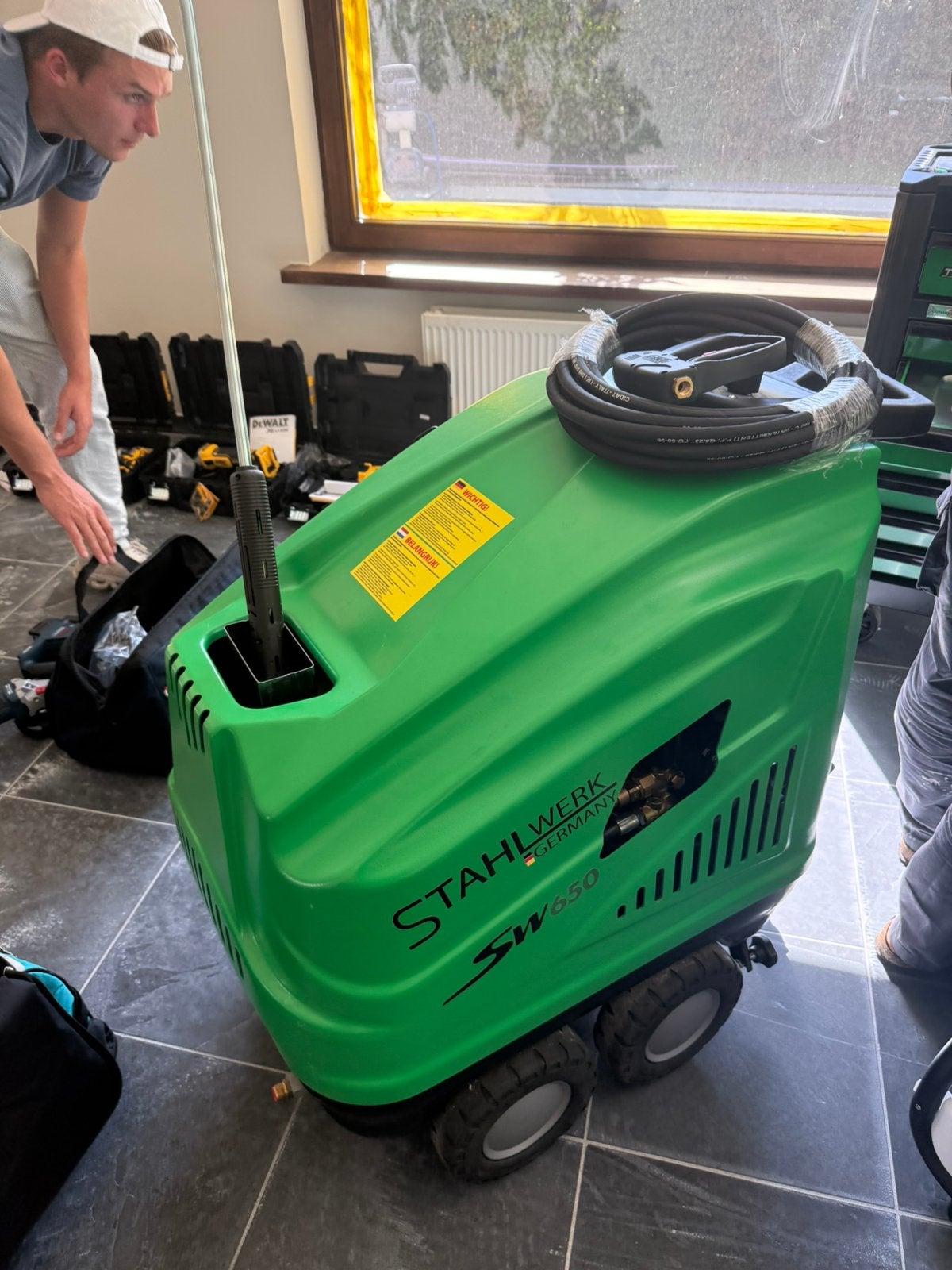 STAHLWERK SW650, Tuin en Terras, Hogedrukreinigers, Ophalen, Nieuw, Benzine