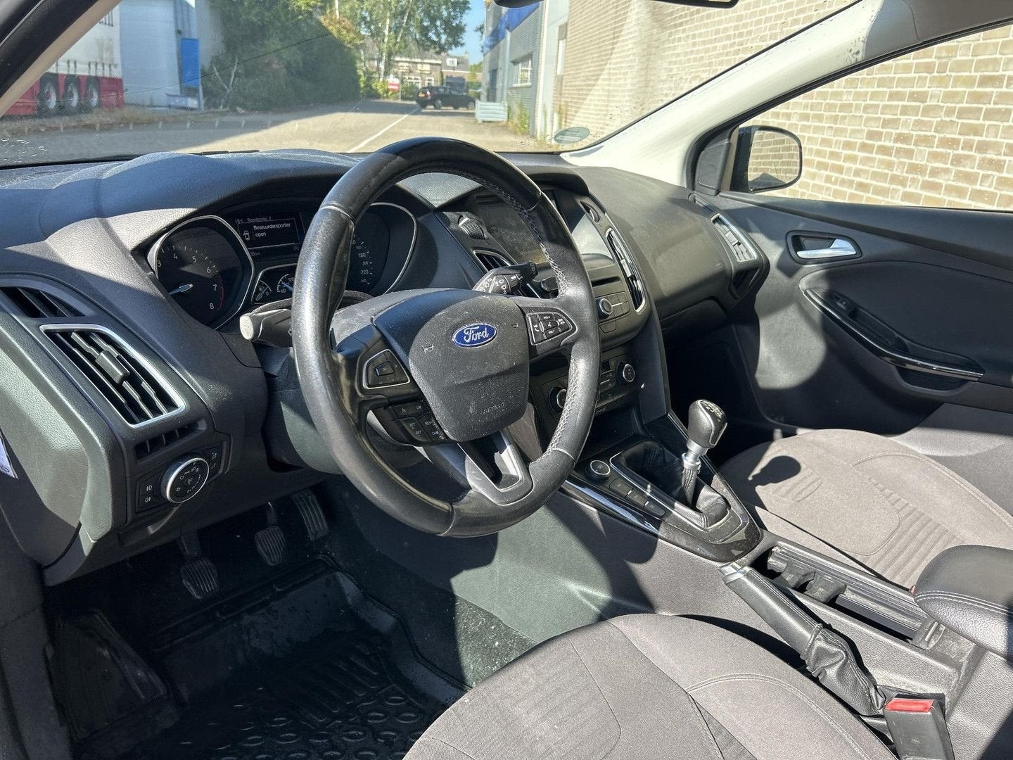 Ford Focus Wagon 1.0 First Edition | Climate | Navi | PDC |, Auto's, Focus, 110 g/km, Zwart, Bedrijf