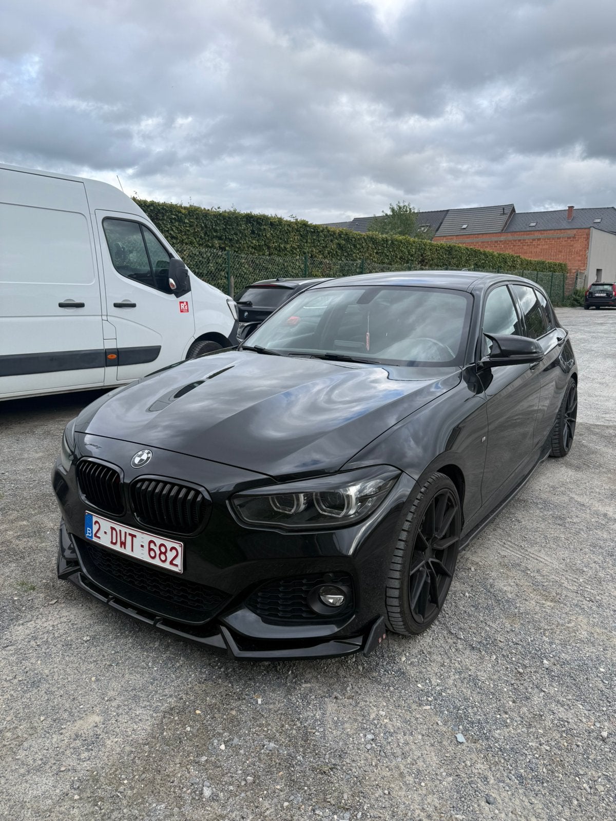 BMW 118i F20 LCI 2018, Auto's, BMW, Automaat, Zwart, Zwart, Leder