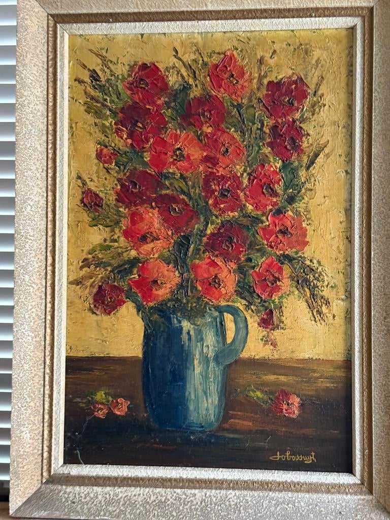 Schilderij van de schilder Jo Bossuyt, Antiek en Kunst, Ophalen