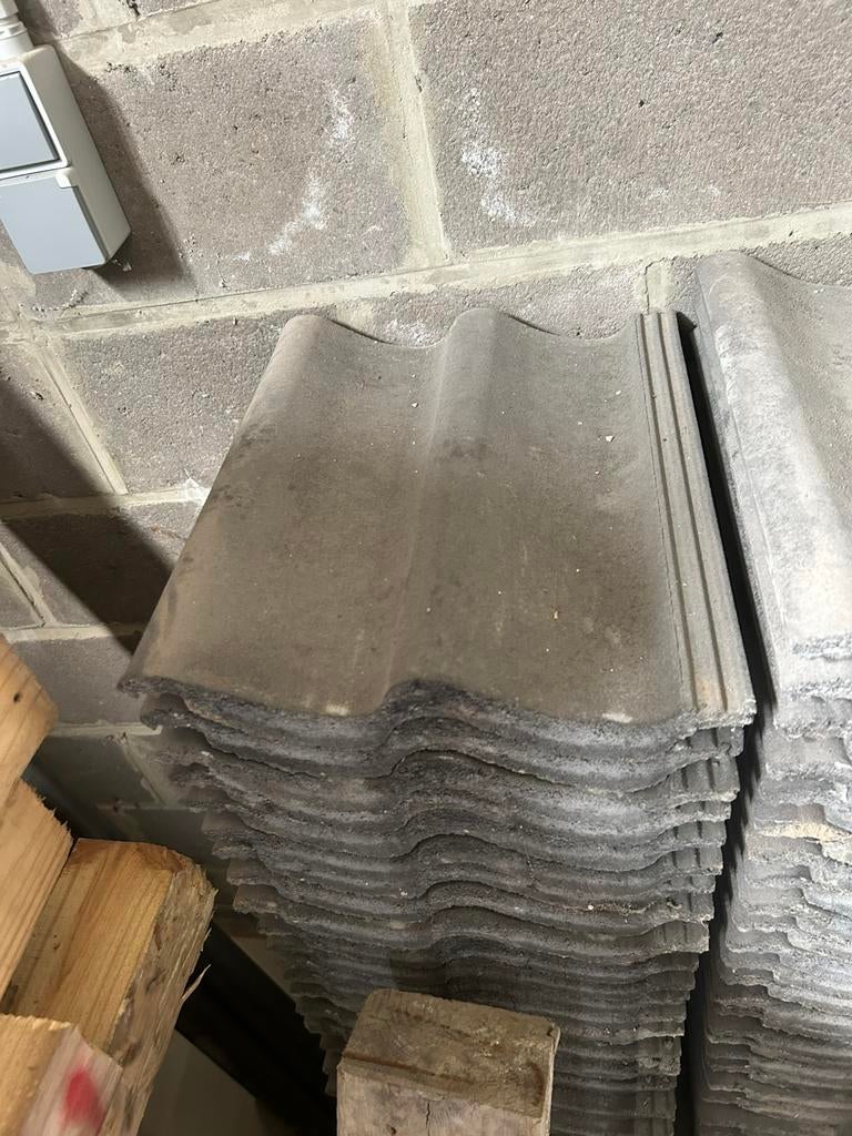 Sneldek dakpannen blauw grijs, Doe-het-zelf en Bouw, Ophalen, Nieuw, Blauw, Dakpannen