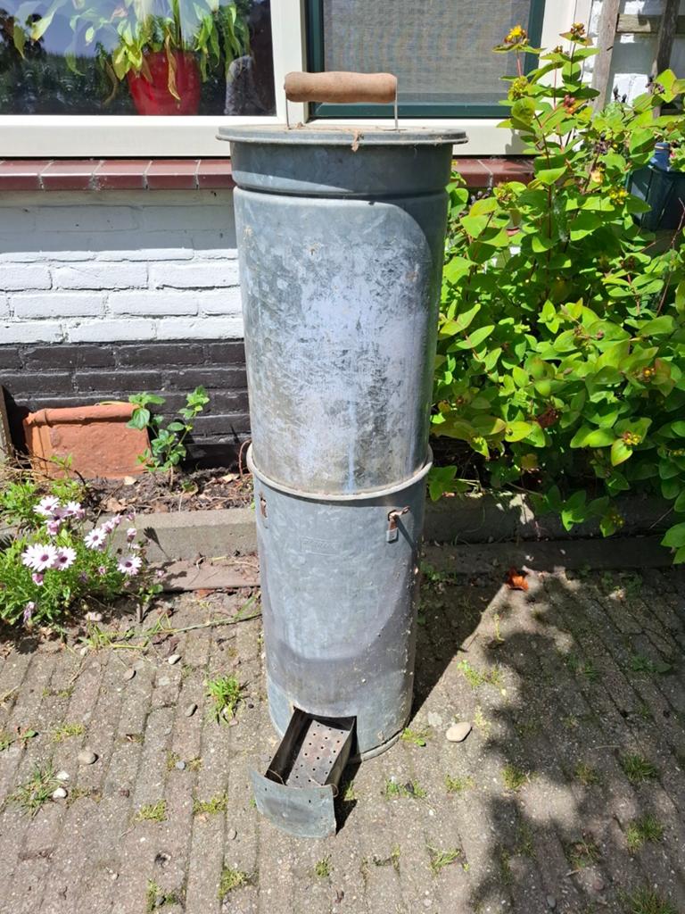 Rookoven. RVS, merk Albatros, Ophalen