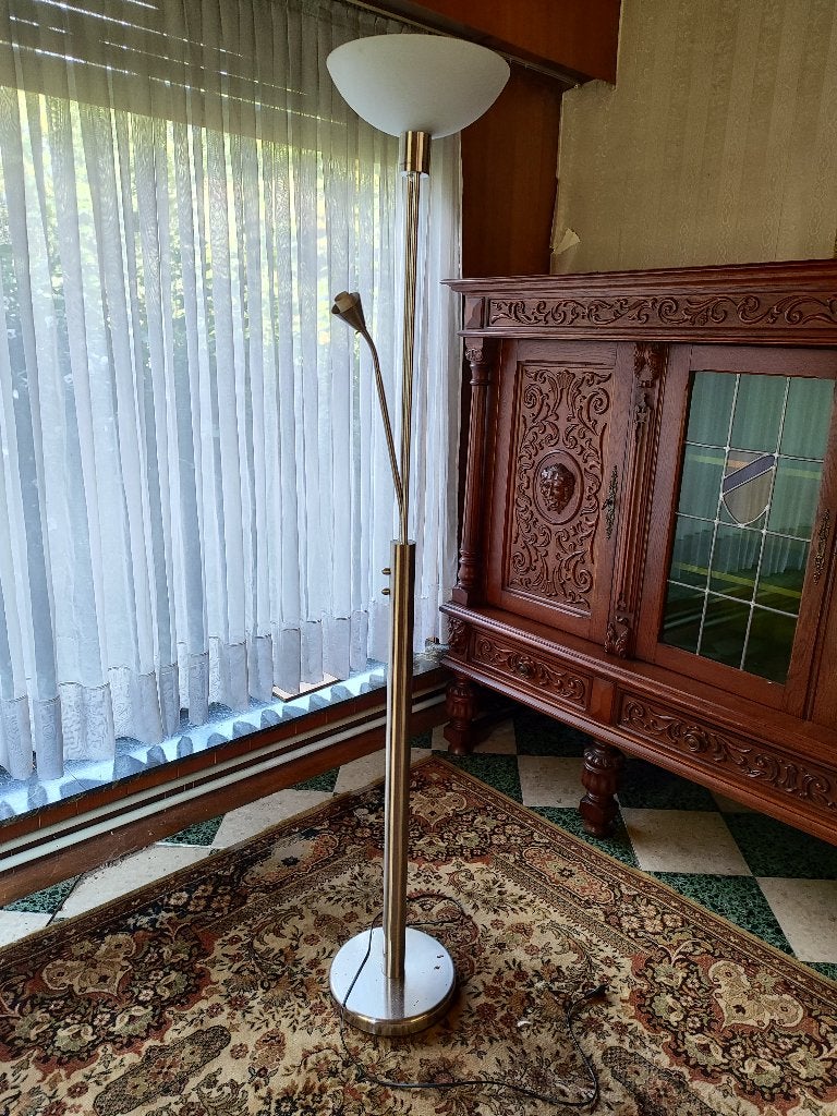 Staande lamp, Huis en Inrichting, Ophalen, Gebruikt, Metaal, 150 tot 200 cm