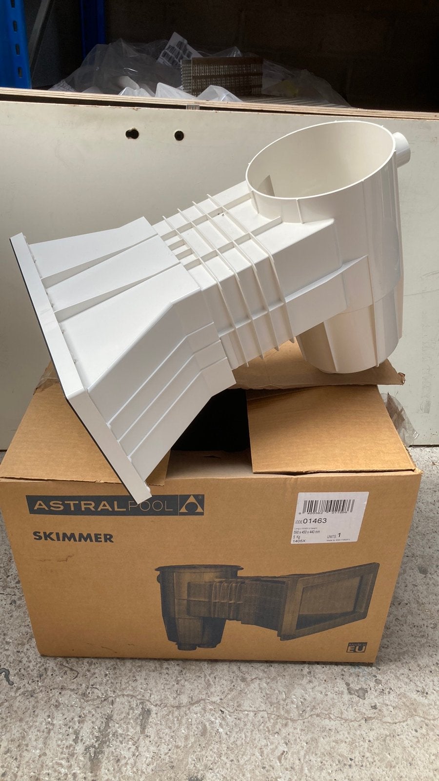 Écumoire Astralpool Broadmouth ! NOUVEAU !, Jardin & Terrasse, Enlèvement ou Envoi, Neuf, Skimmer ou Écumeur de surface
