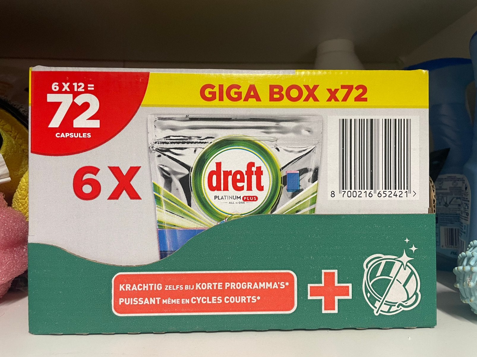 Dreft Platinum Plus AiO Vaatwastabletten Deep Clean, Enlèvement ou Envoi, Autres types
