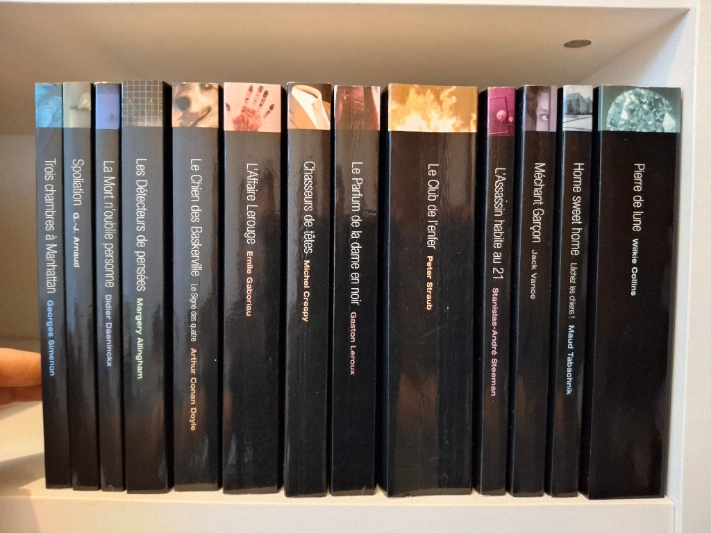Lot 13 romans policiers – Collection Noire Paperview – 30 €, Livres, Enlèvement, Comme neuf, Divers auteurs, Belgique