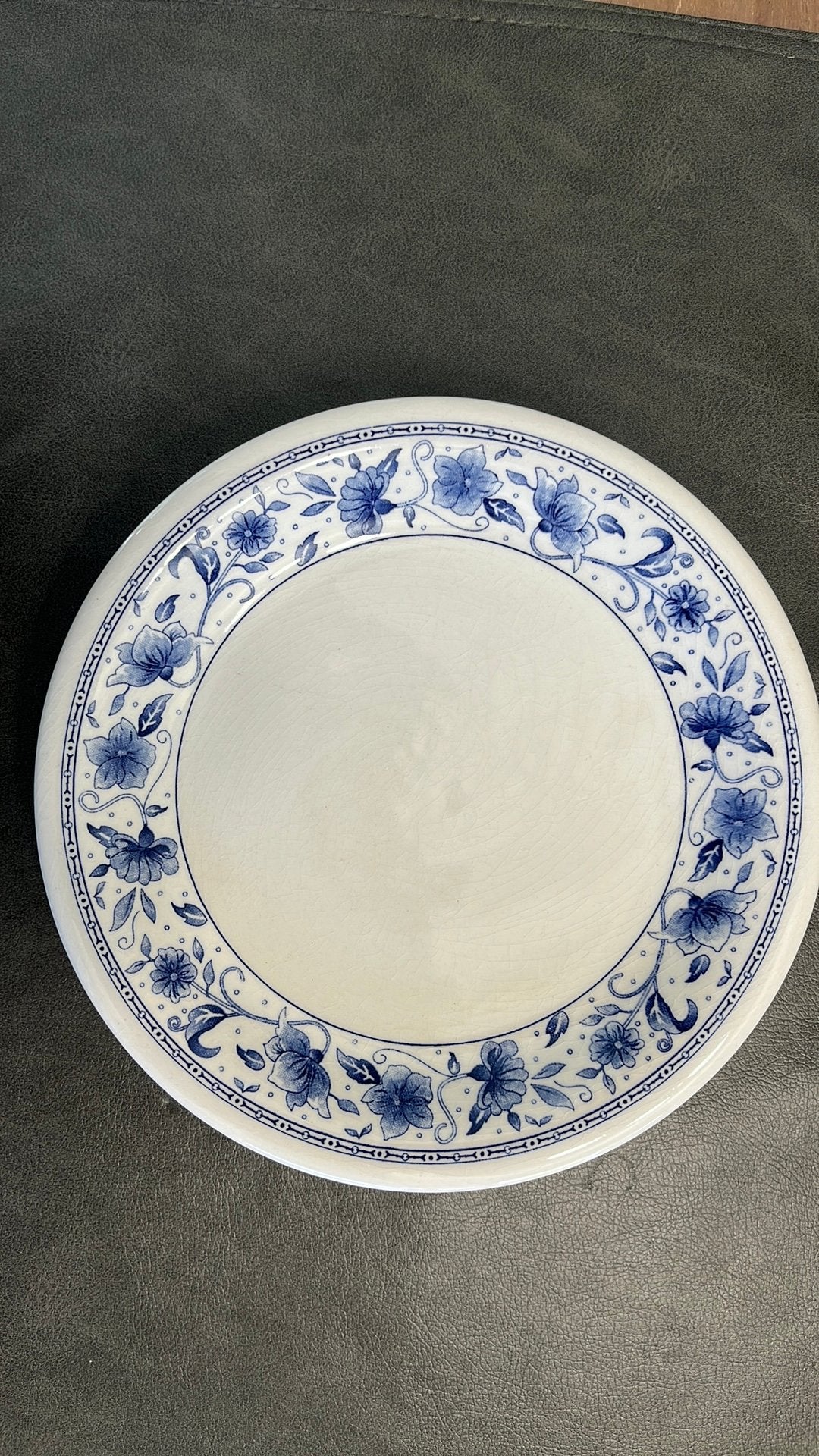 Bordenset blauwe Delft, Antiek en Kunst, Ophalen