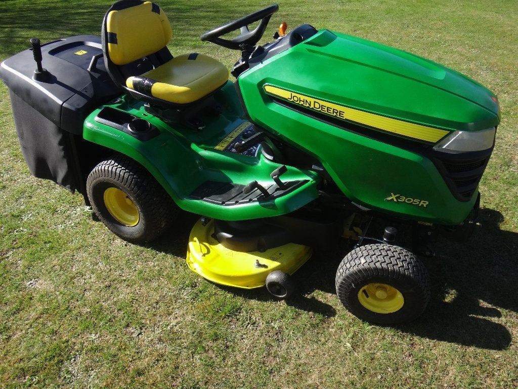 John Deere tractormaaier, Gebruikt, Opvangbak, 90 tot 120 cm, Ophalen