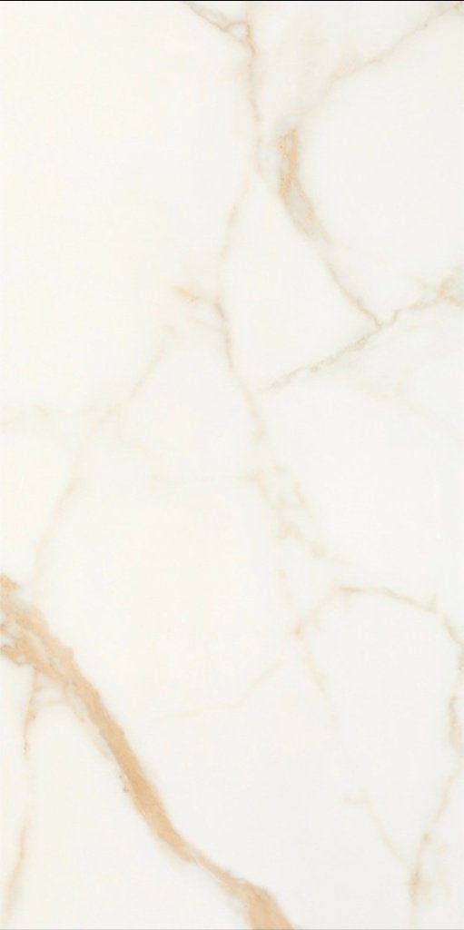 Gepolijste keramische tegel | 60x120 cm | Marmi Oro Bianco, Ophalen, Nieuw