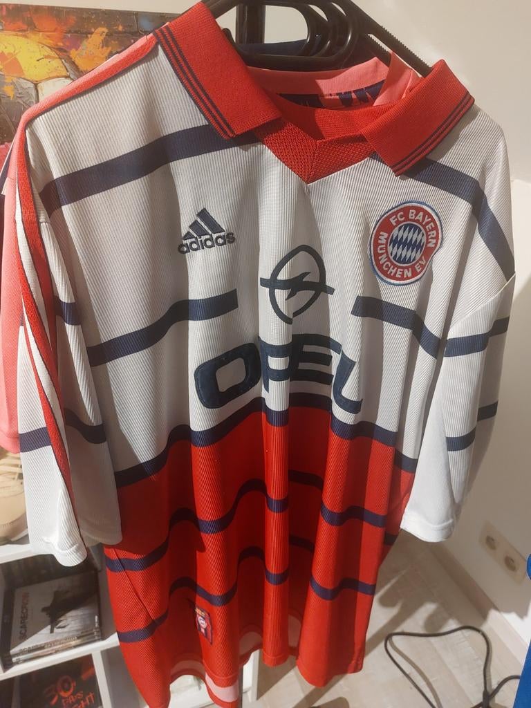 Bayern München XL Jens Jeremies 1999/00 VoetbalShirt, Kleding | Heren, T-shirts, Ophalen, Maat 56/58 (XL), Adidas