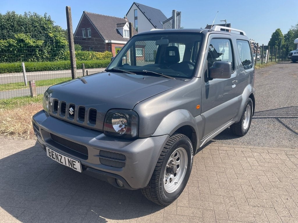 Suzuki Jimny 1.3 benzine lichte vracht, 09/2006 met 67000km!, Auto's, Suzuki, Testrit aan huis, 4 cilinders, Leder, Bedrijf