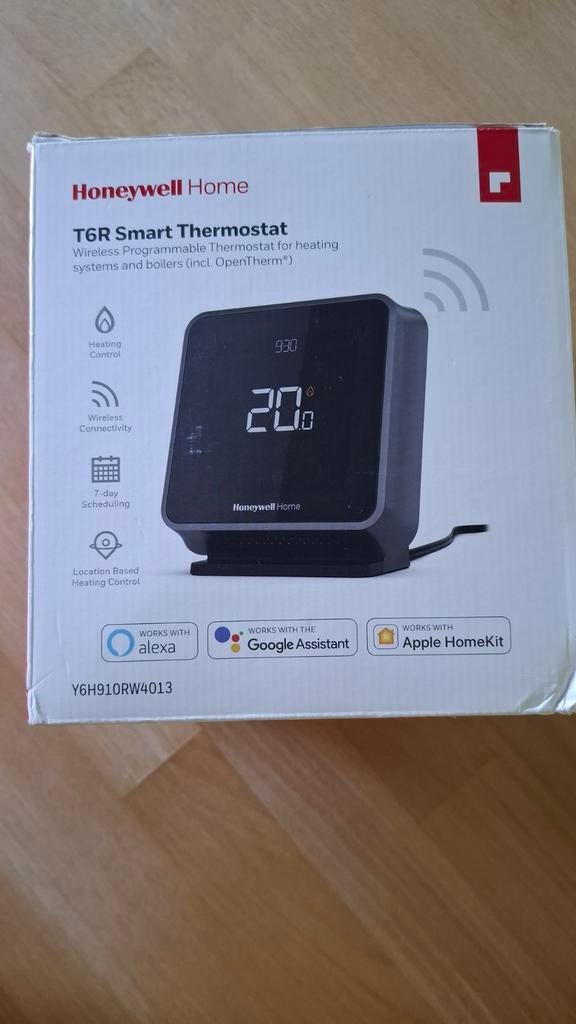 Thermostat Honeywell T6R, Bricolage & Construction, Enlèvement ou Envoi, Thermostat intelligent, Comme neuf