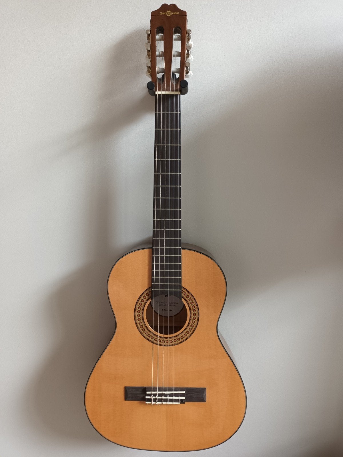 Gitaar 3/4 model met gitaarzak, Muziek en Instrumenten, Ophalen