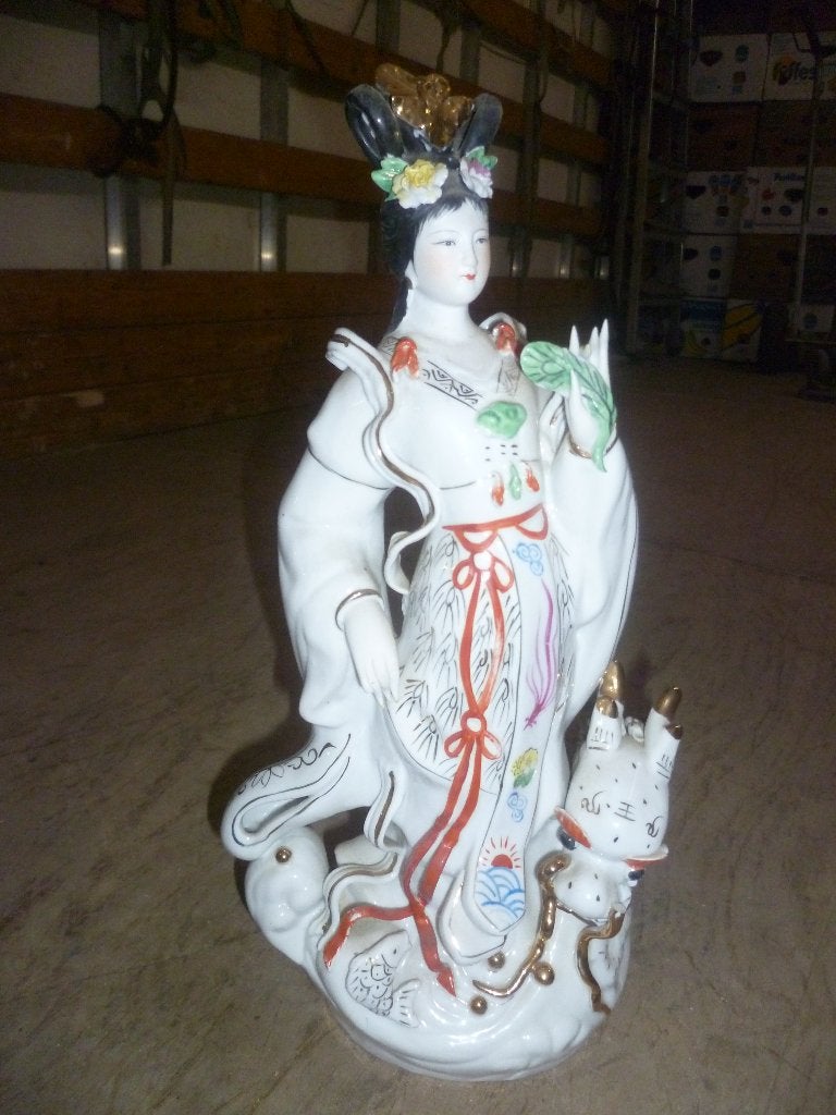 CHINEES PORCELEINEN BEELD, Ophalen