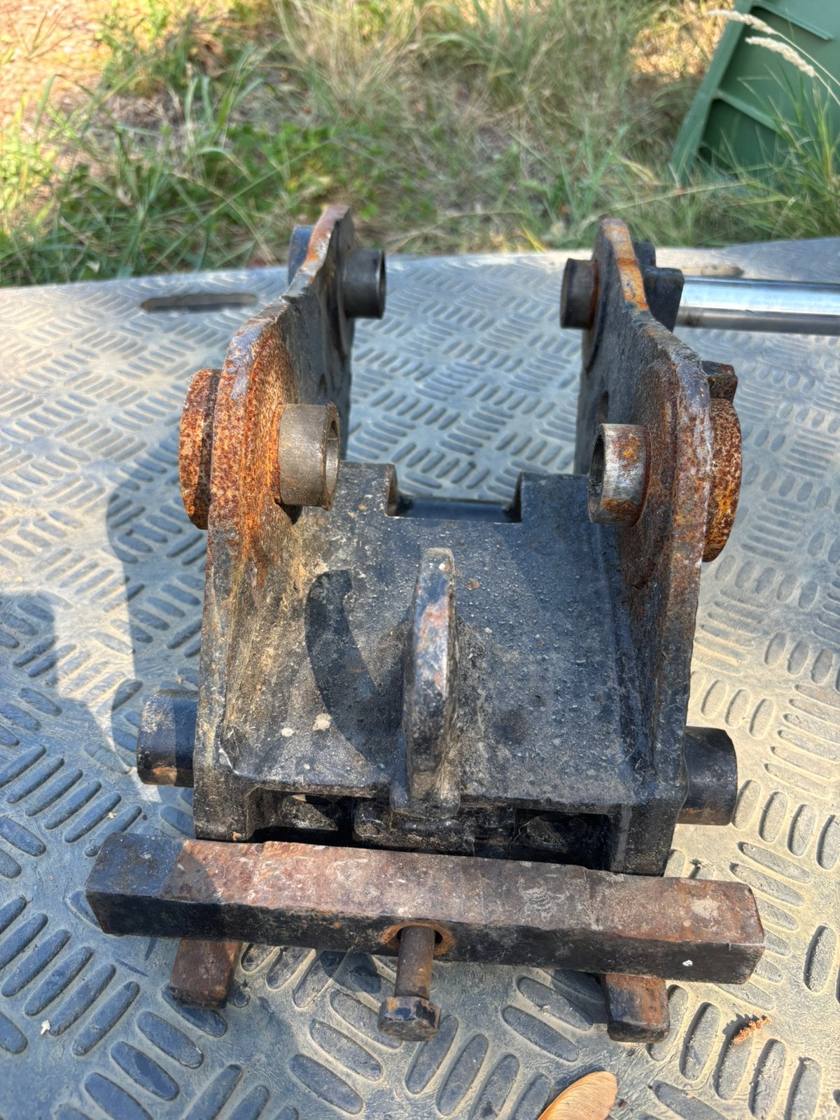 Mechanische snelwissel CW05, Ophalen