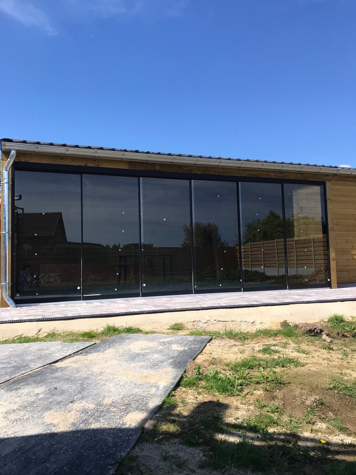 Terrasoverkappingen -carports-glazenschuifwanden, Enlèvement ou Envoi