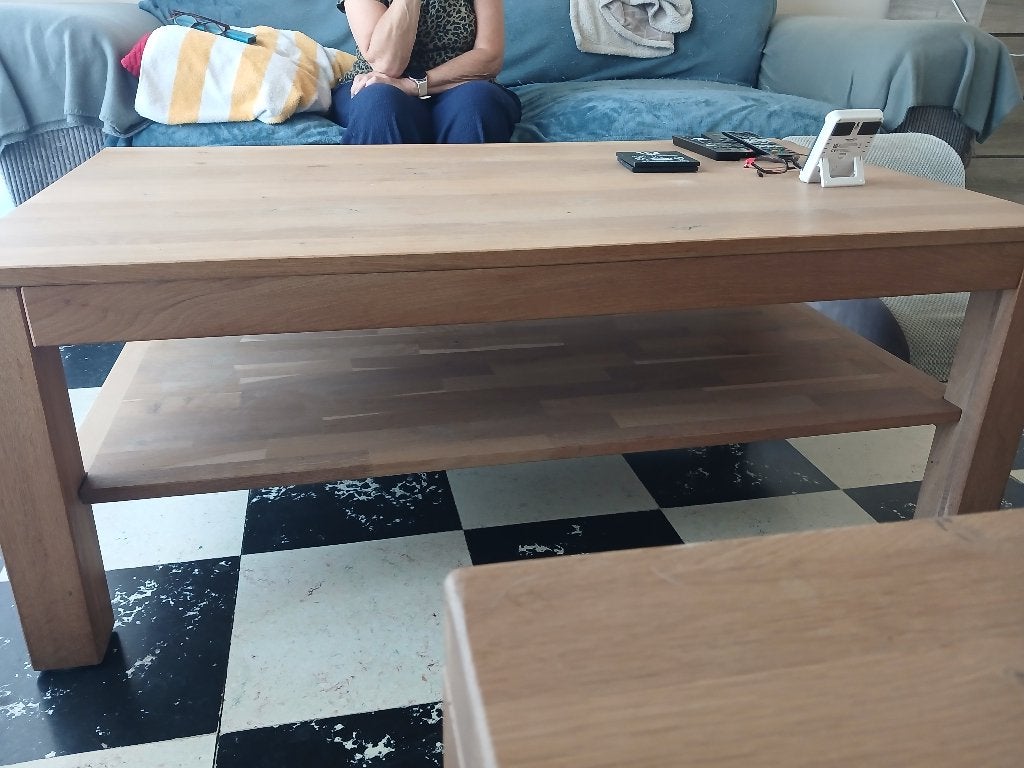 Table de salon, Maison & Meubles, 100 à 150 cm, Comme neuf, Enlèvement, 50 à 100 cm