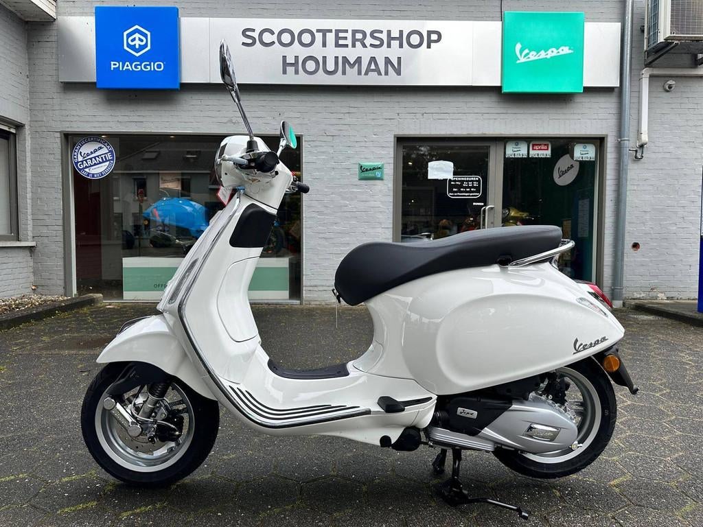 Vespa Primavera 125cc BIANCO INNOCENTE (nr.29), Fietsen en Brommers, Scooters | Vespa, Overige modellen, Nieuw, 125 cc, Benzine