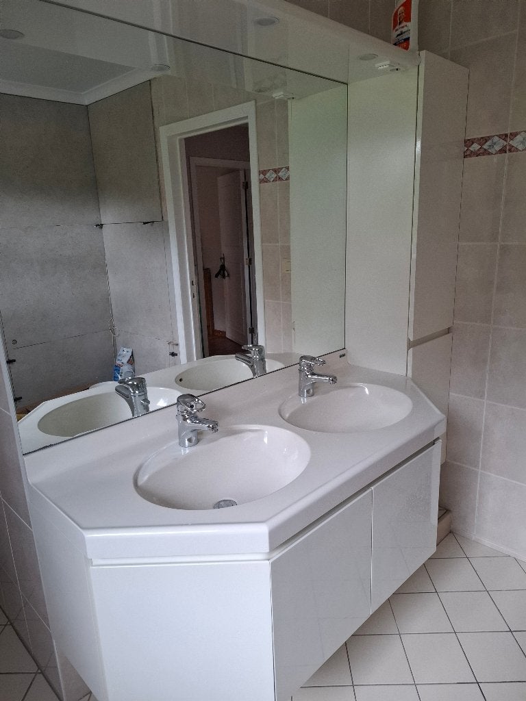 Toilettes, Maison & Meubles, 25 à 50 cm, Meuble lavabo, 150 à 200 cm, Enlèvement