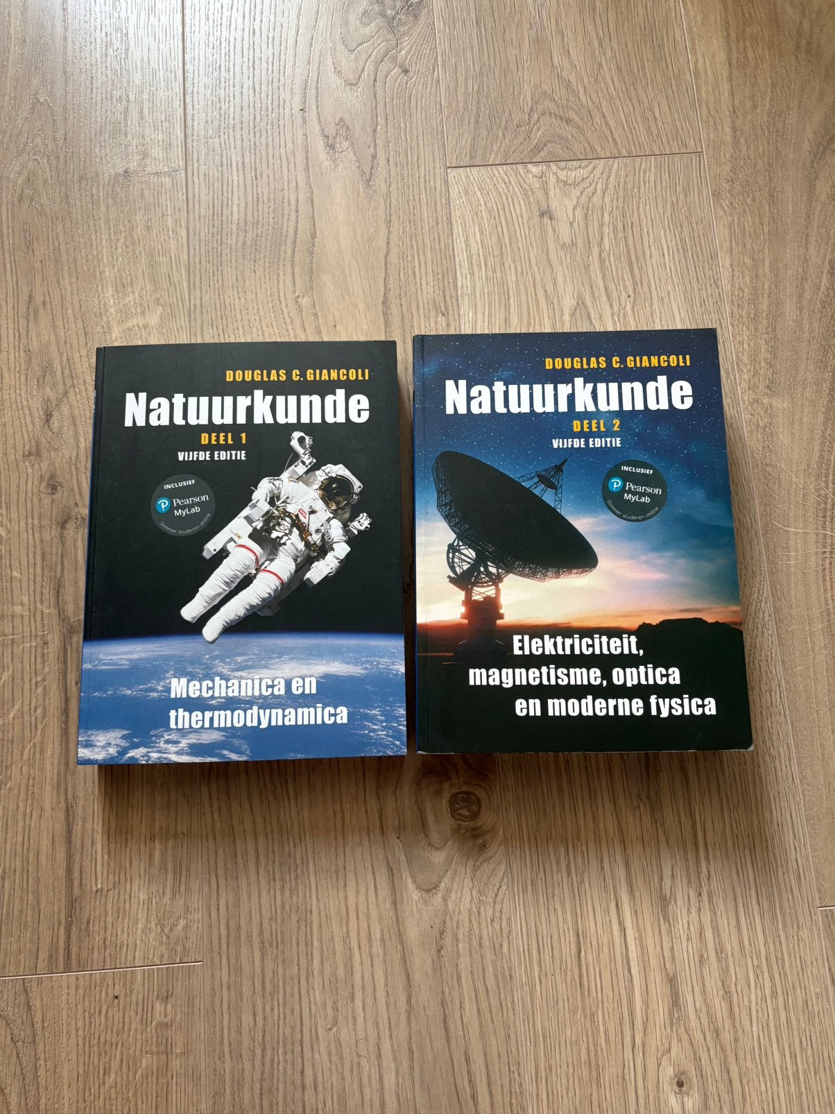 Natuurkunde handboeken beide delen, Boeken, Studieboeken en Cursussen, Ophalen, Zo goed als nieuw