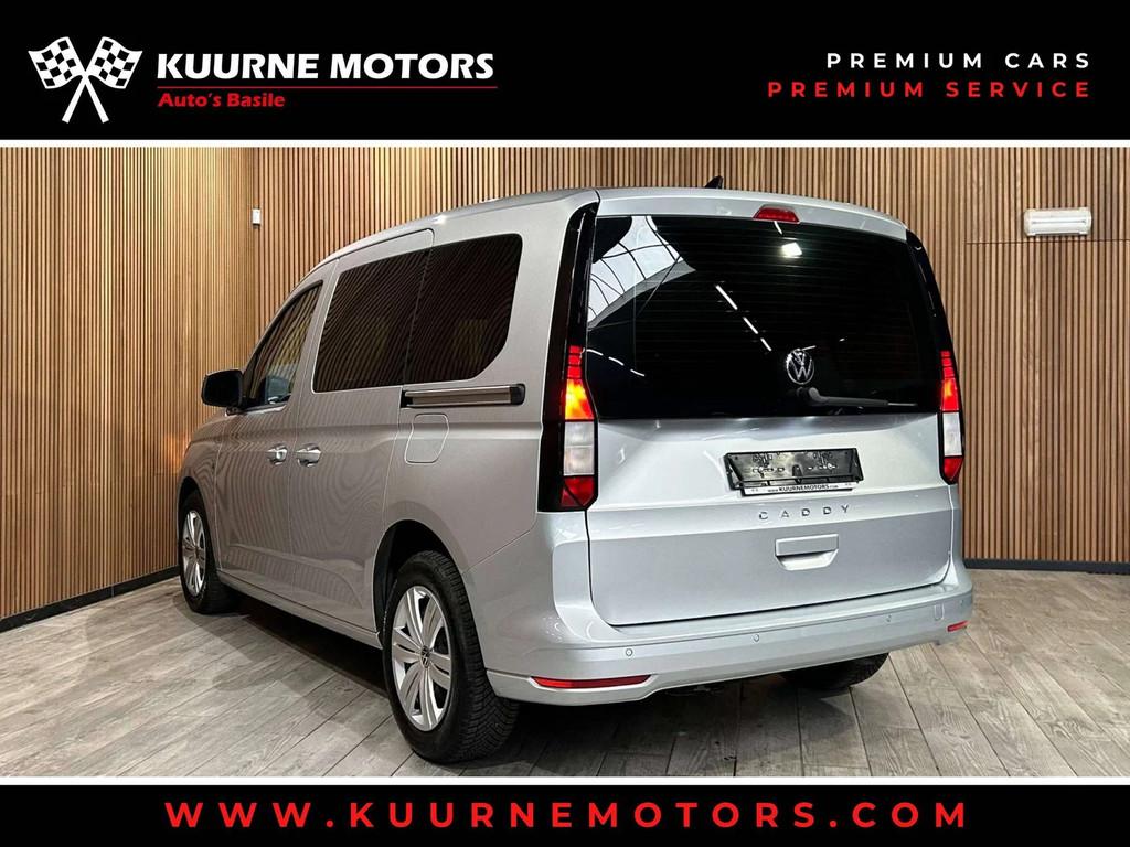 Volkswagen Caddy 1.5 TSI 5pl Leder/Pdc/Airco/Cruise/Carplay/, Auto's, Volkswagen, 4 cilinders, USB, Bedrijf, 5 deurs