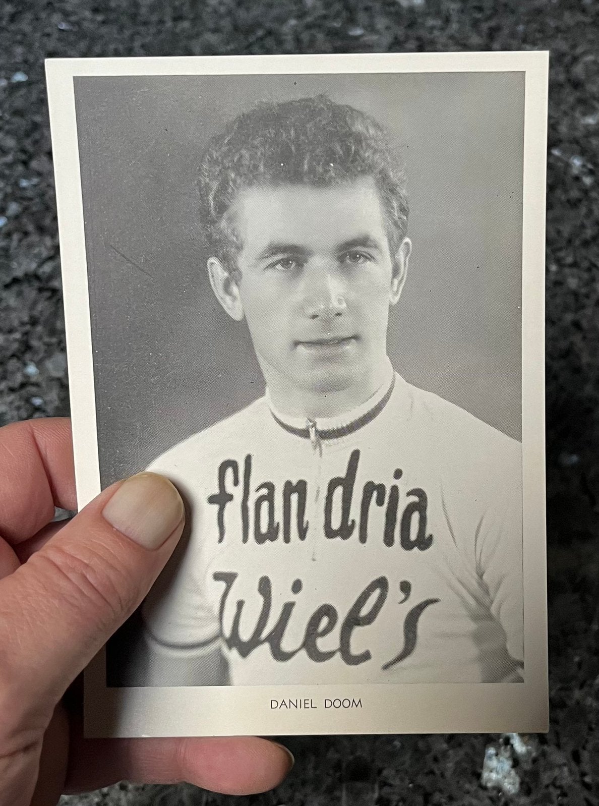 Le cycliste Daniel Doom Flandria, Enlèvement, Comme neuf