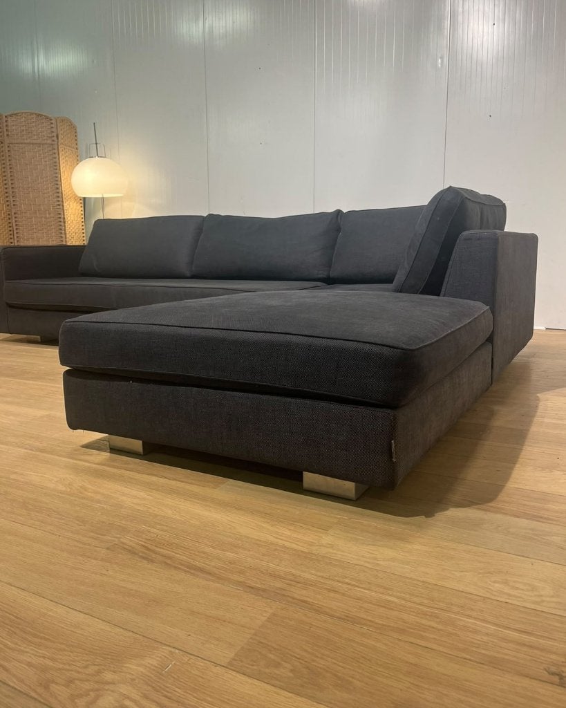 TER STOFFERING Minotti Hilton Hoekbank, Huis en Inrichting, Hoekbank, 300 cm of meer, Ophalen of Verzenden, Zo goed als nieuw