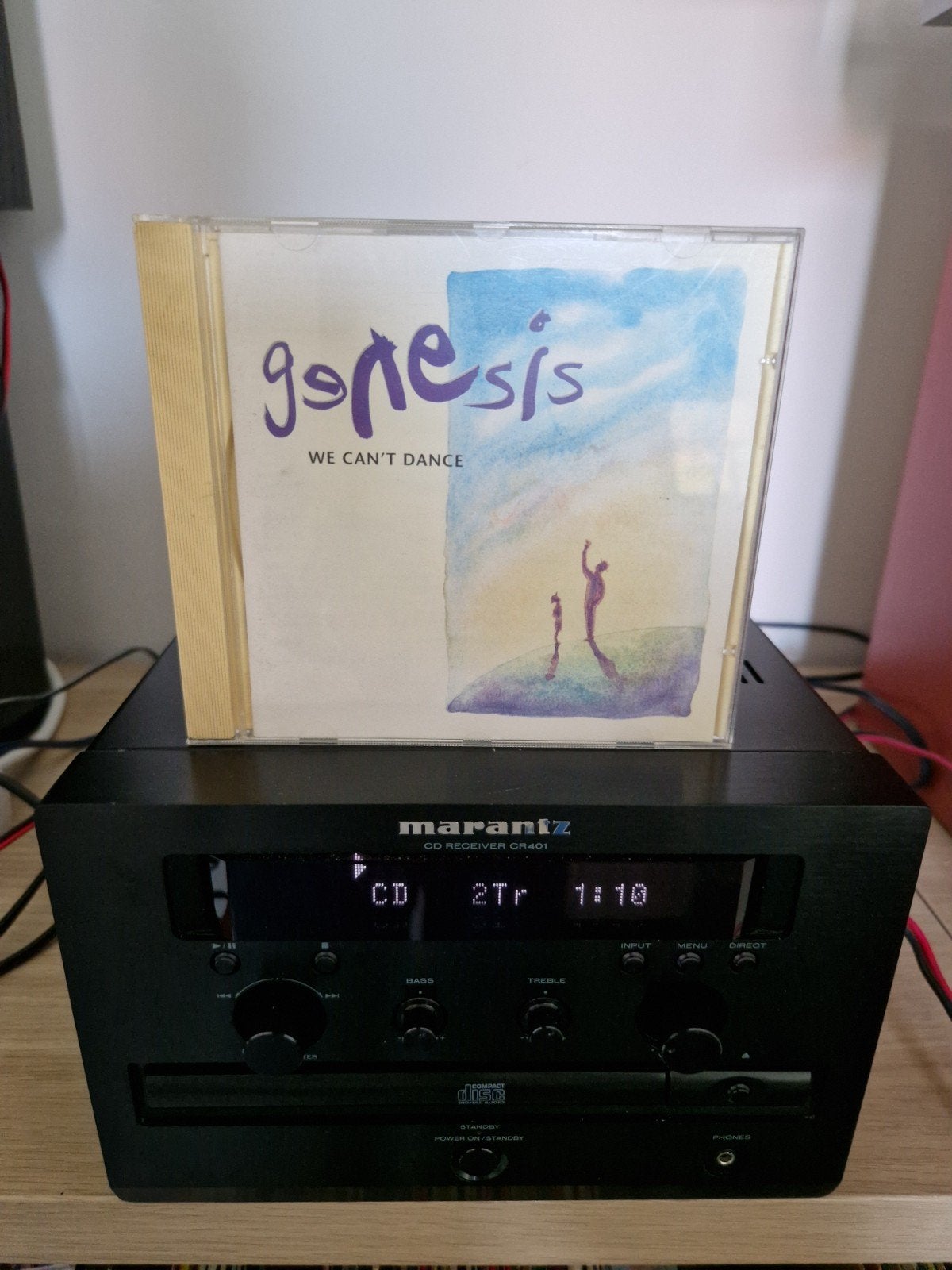 Marantz CR401 Mini CDreceiver + CD Queen/Genesis/U2, Audio, Tv en Foto, Stereoketens, Overige merken, Gebruikt, Ophalen of Verzenden